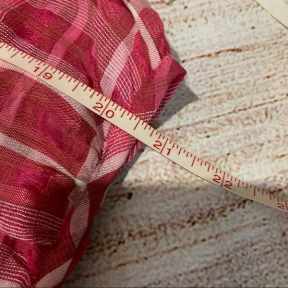 NWT Madewell Pink Plaid Babydoll Dress Size Small - Picture 12 of 14